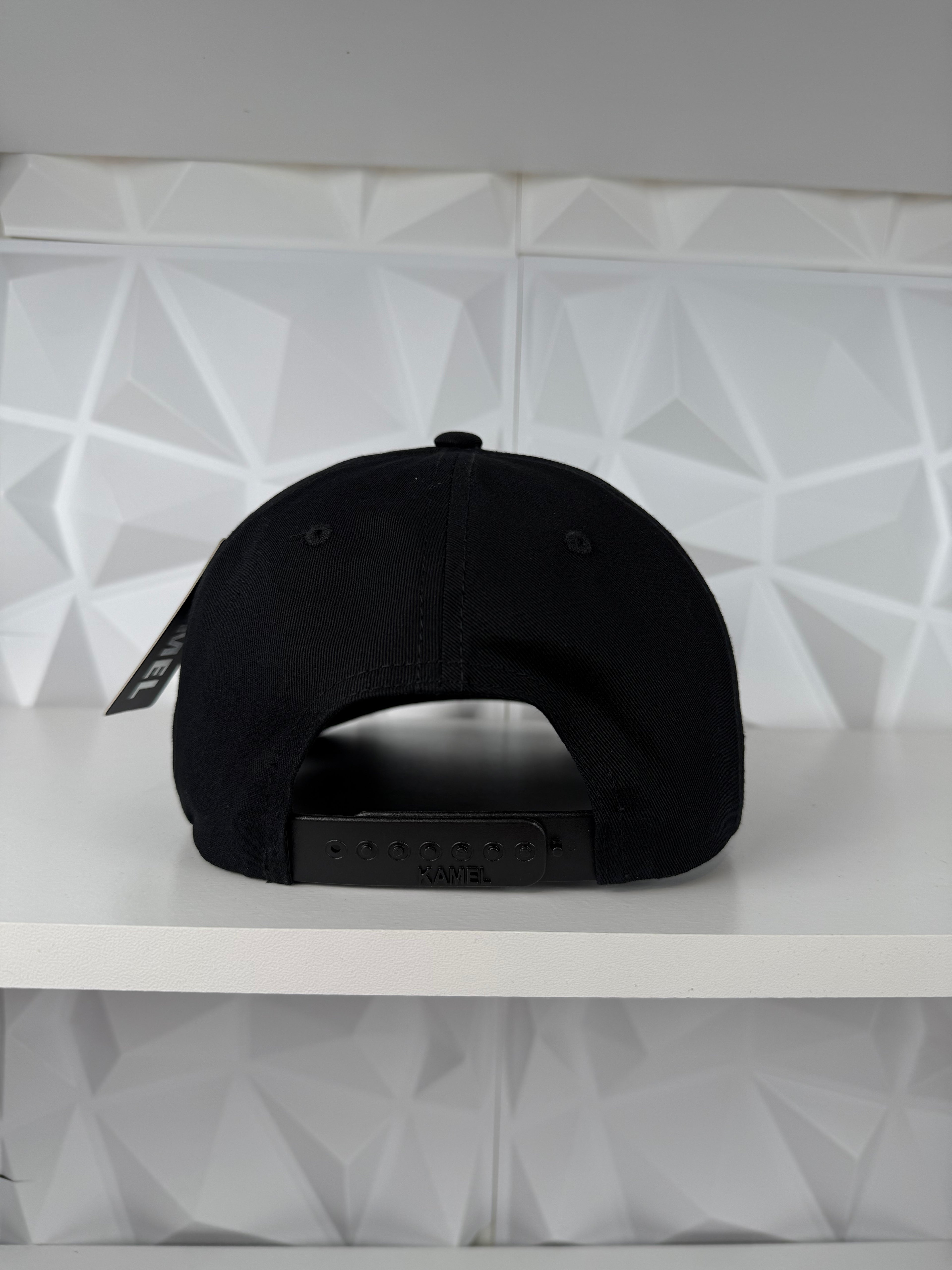 America SnapBack Gorra- Negra