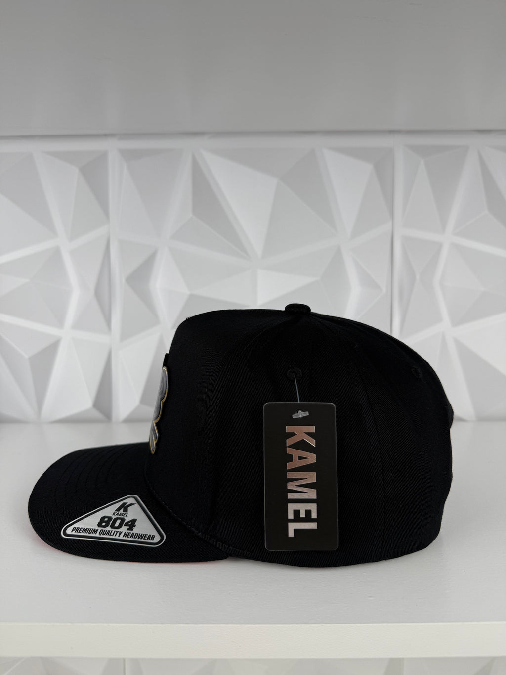 Black Panther SnapBack Hat-Black/Red