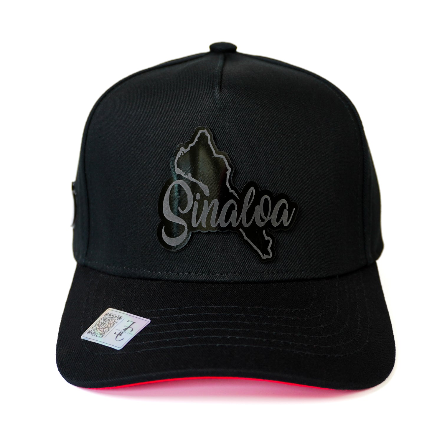 Sinaloa México SnapBack Hat-Black/Red
