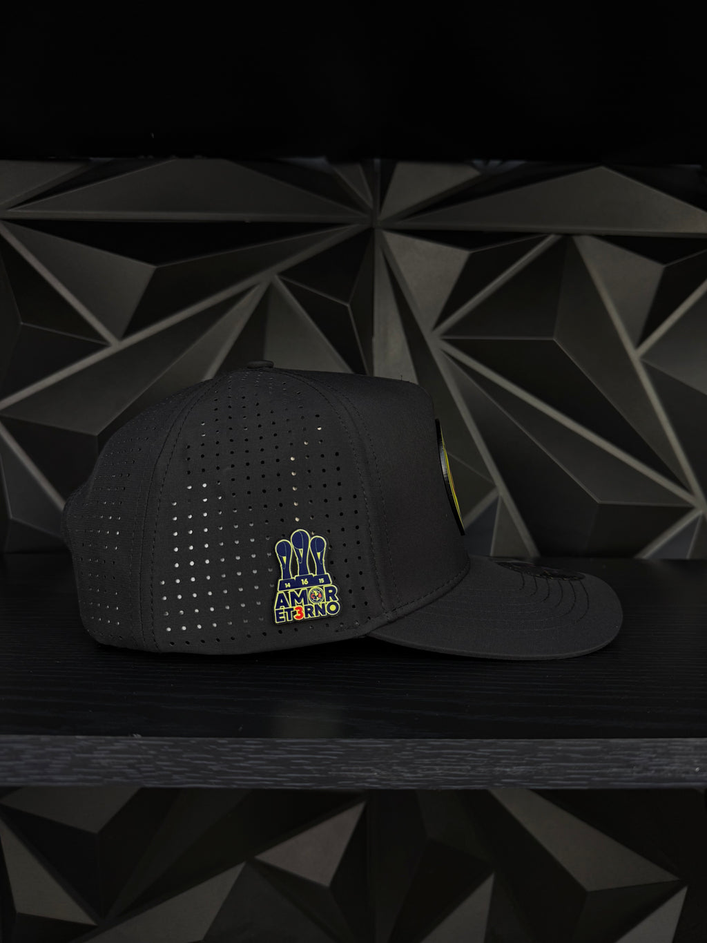 América SnapBack hat-black Hydro Color Plate