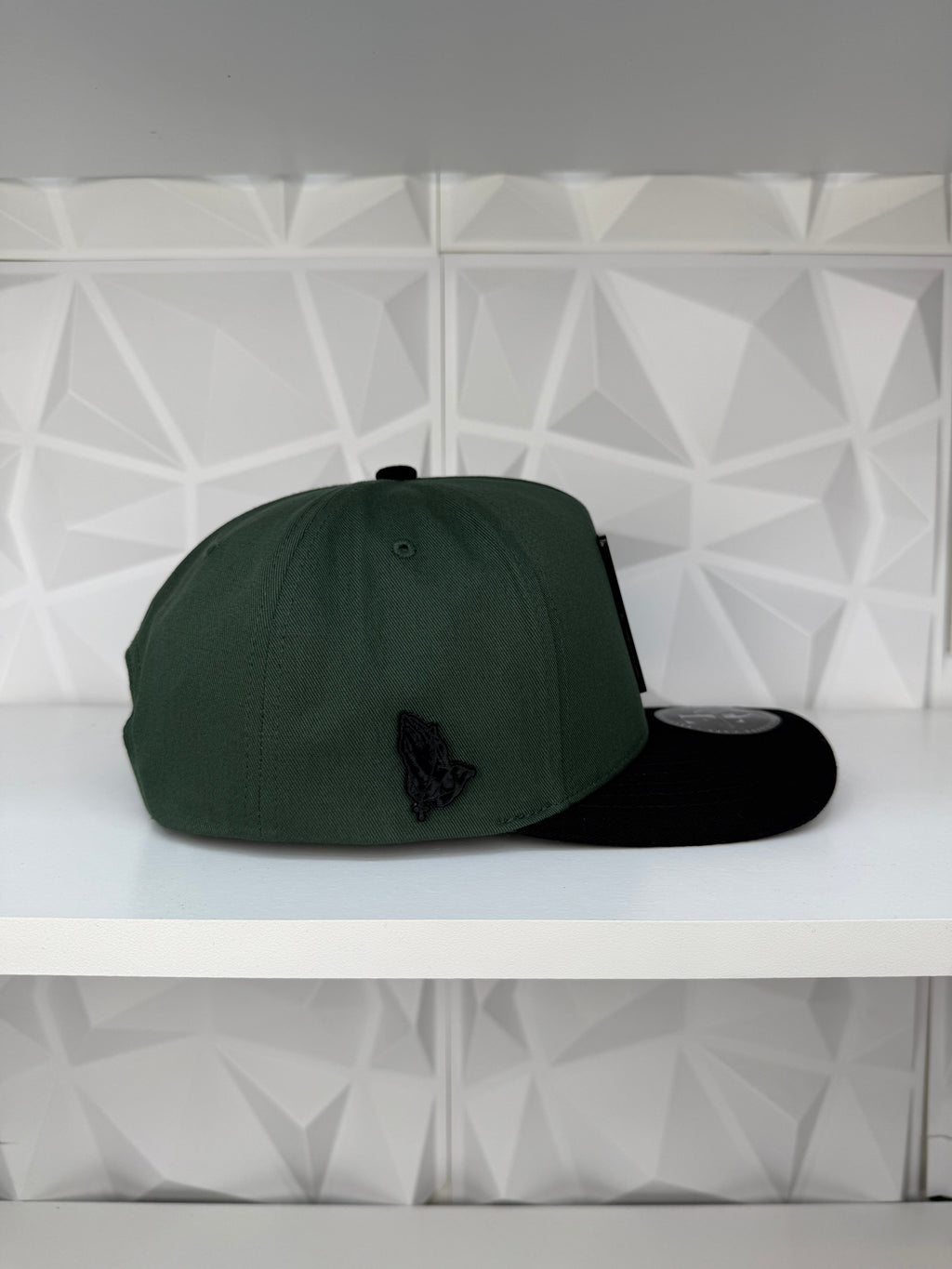 San Judas Tadeo Color SnapBack Hat-Green/Black