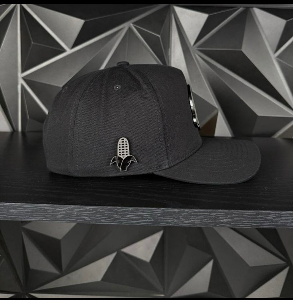 Soy agricultor SnapBack hat-black