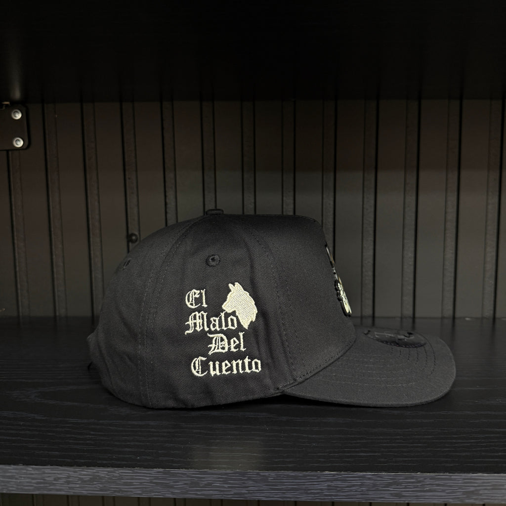 Exclusive Caps El Malo del cuento color plate SnapBack Hat-