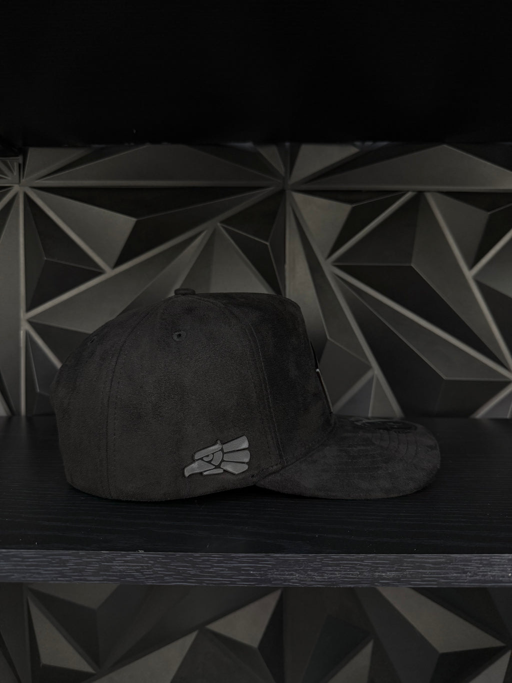 Quintana Roo México SnapBack hat-black/red suede