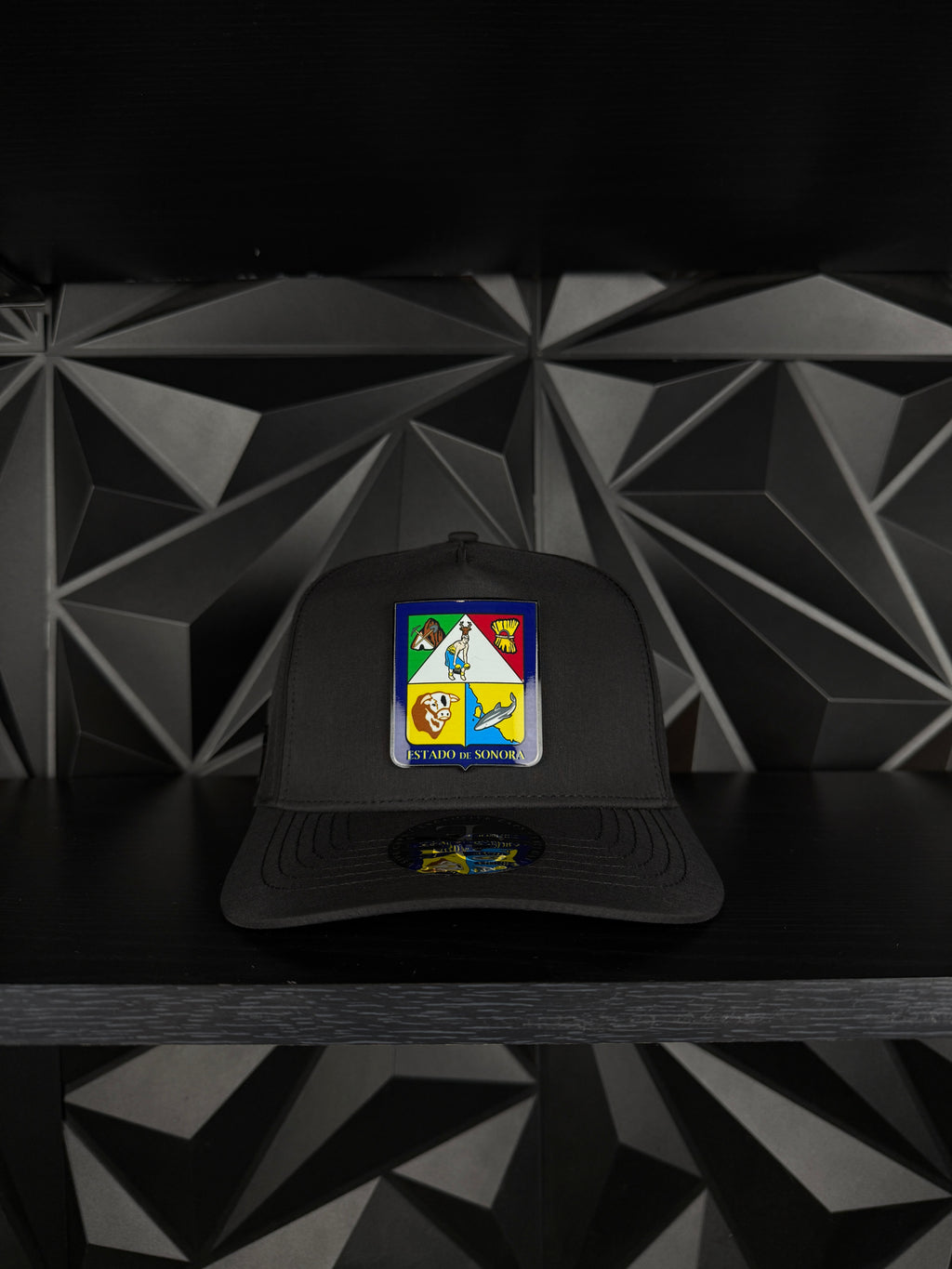 Exclusive caps Escudo de Sonora  SnapBack hat- Black Hydro