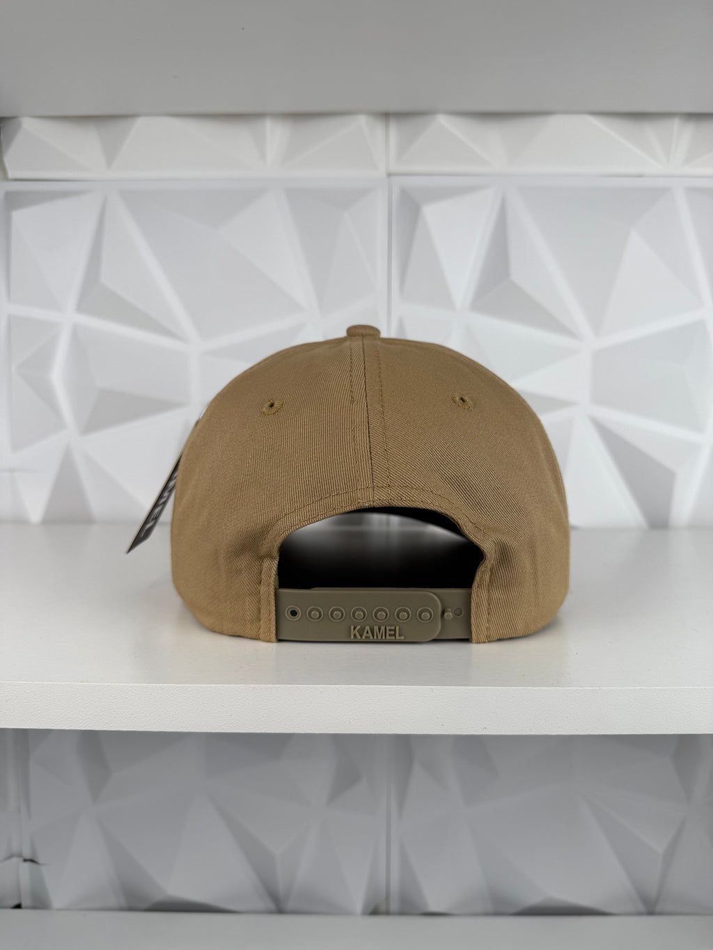 Gallo black plate SnapBack hat-khaki