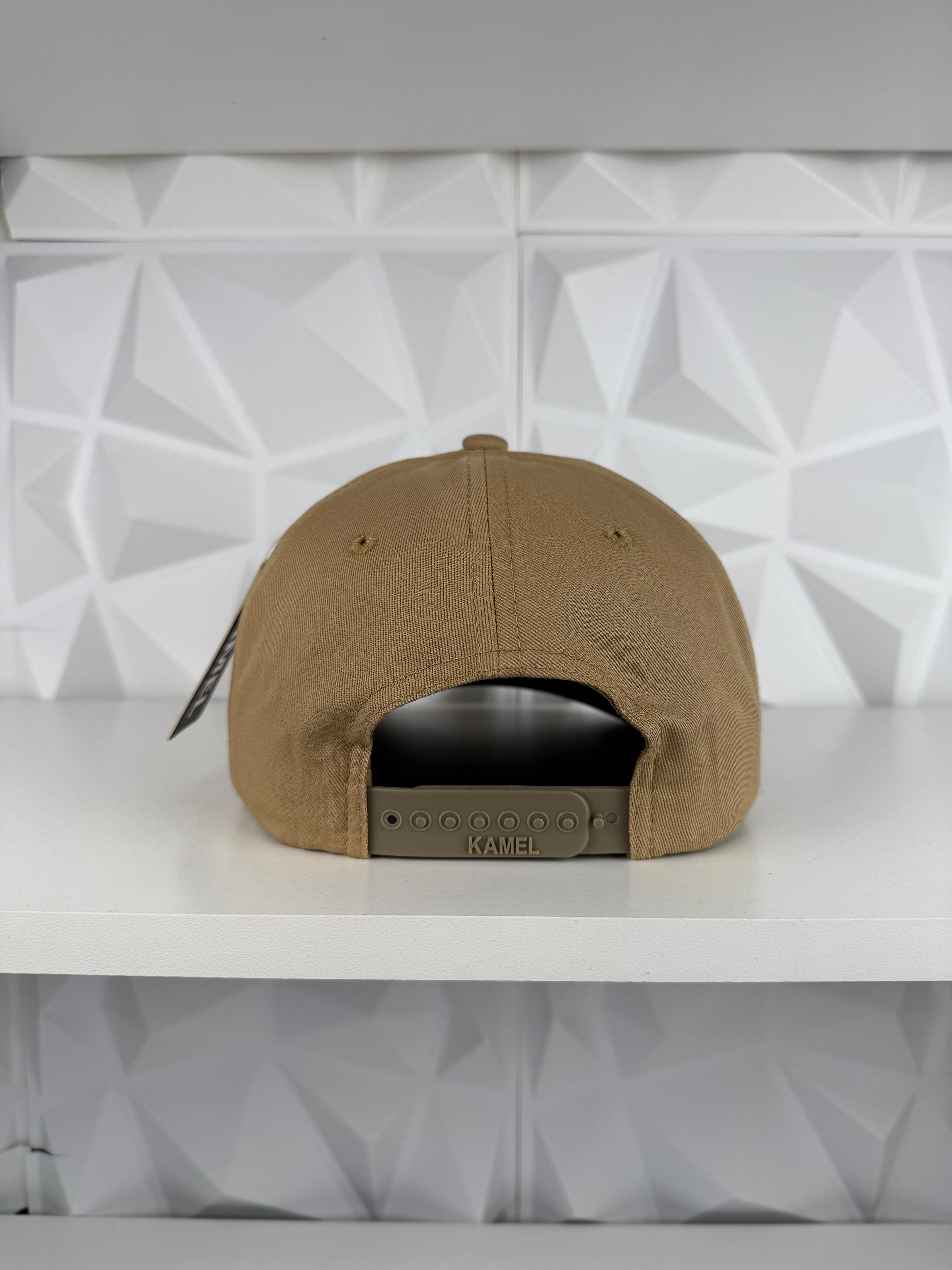 Gallo black plate SnapBack hat-khaki