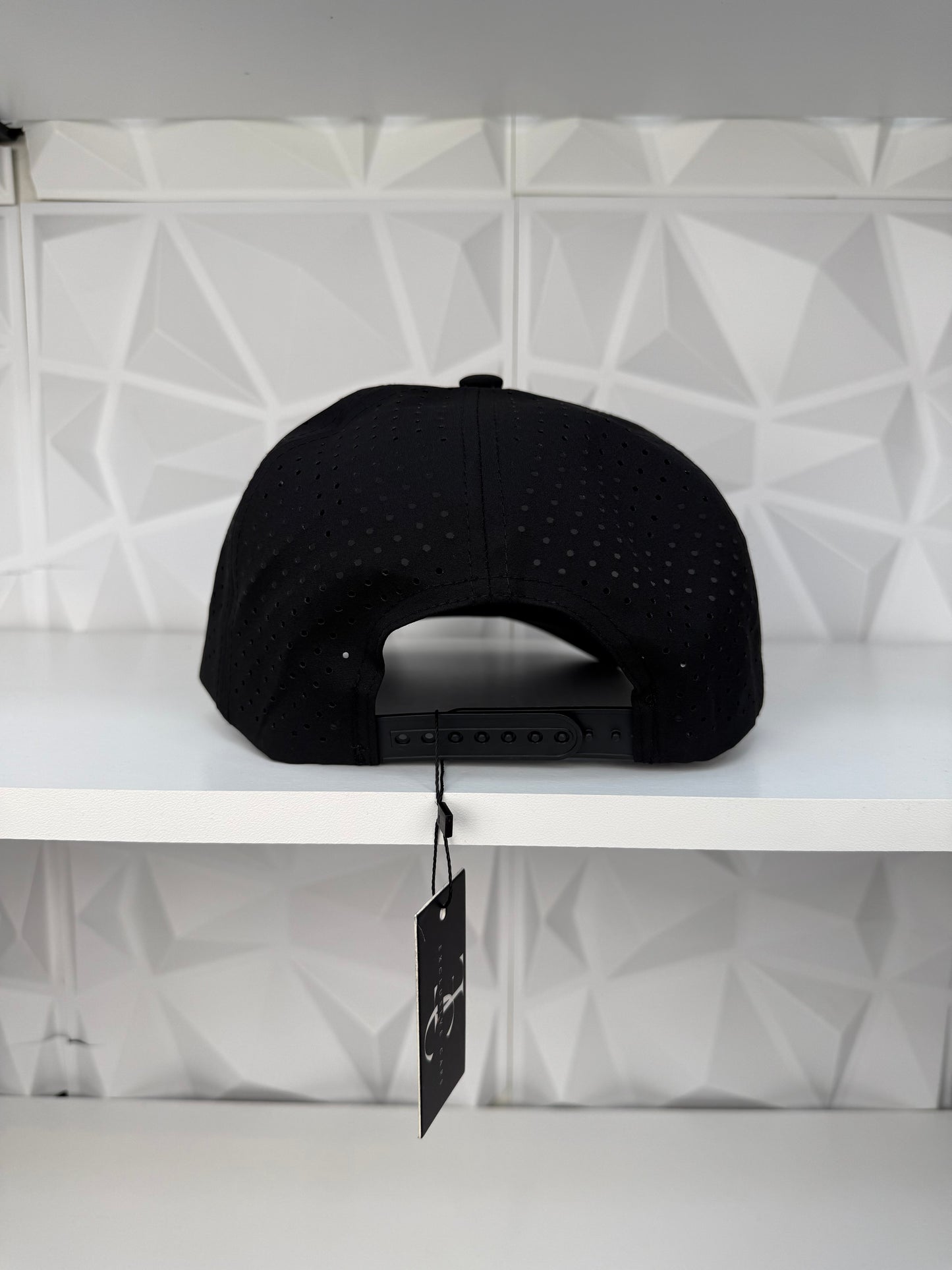 San Judas Tadeo color plate SnapBack Gorra- negro hydro