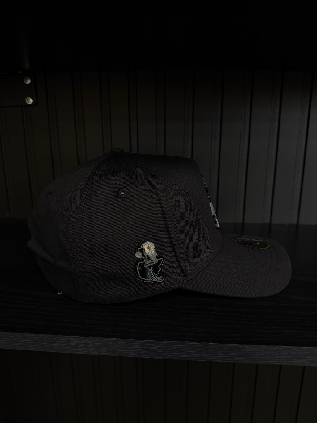 Exclusive Guatemala Plate SnapBack Hat-Black Cotton