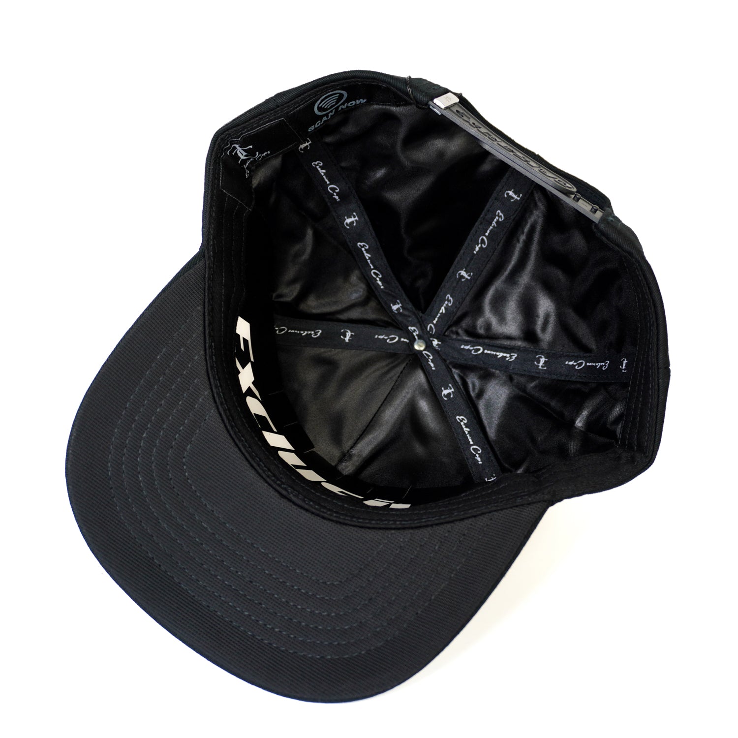 Trébol Placa Snapback — Negra