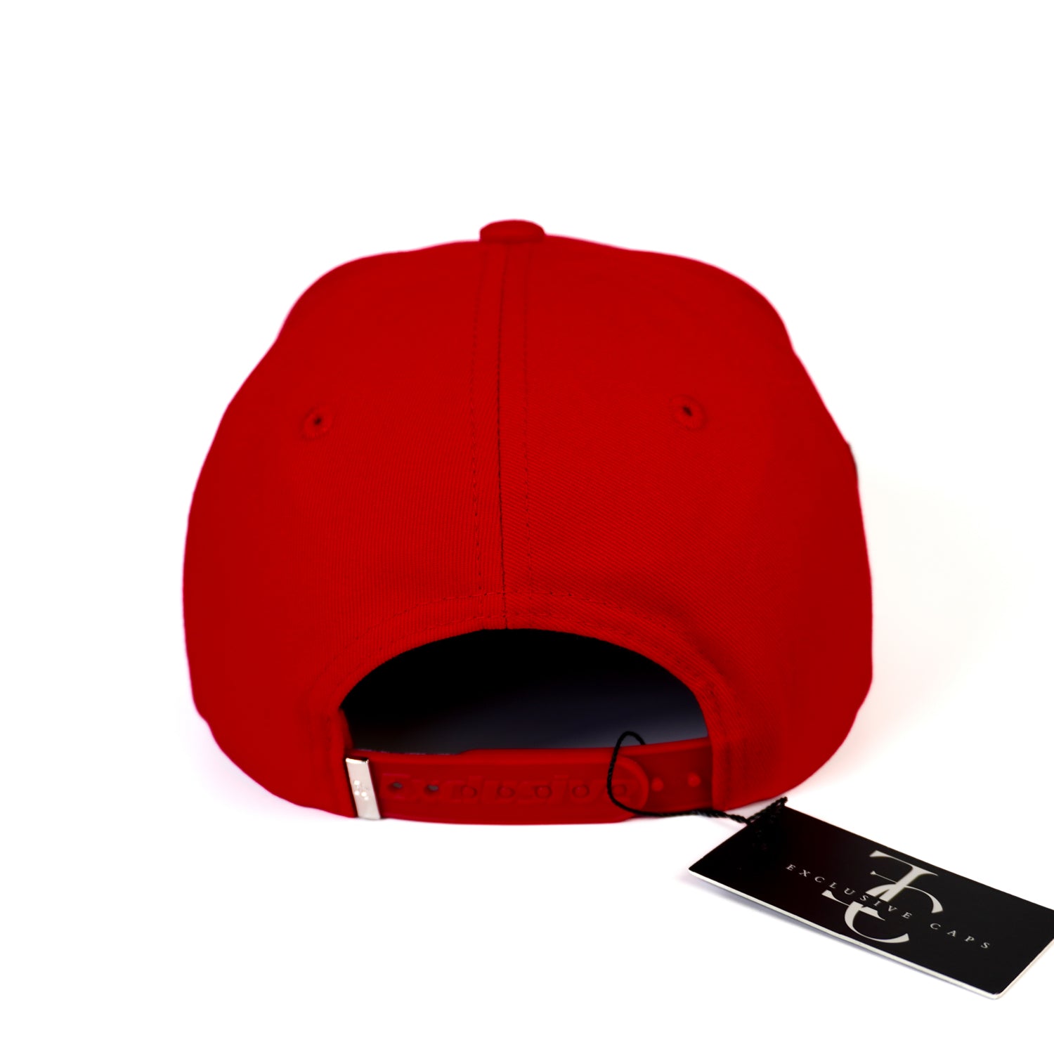 Trébol Placa Snapback — Rojo/Negro