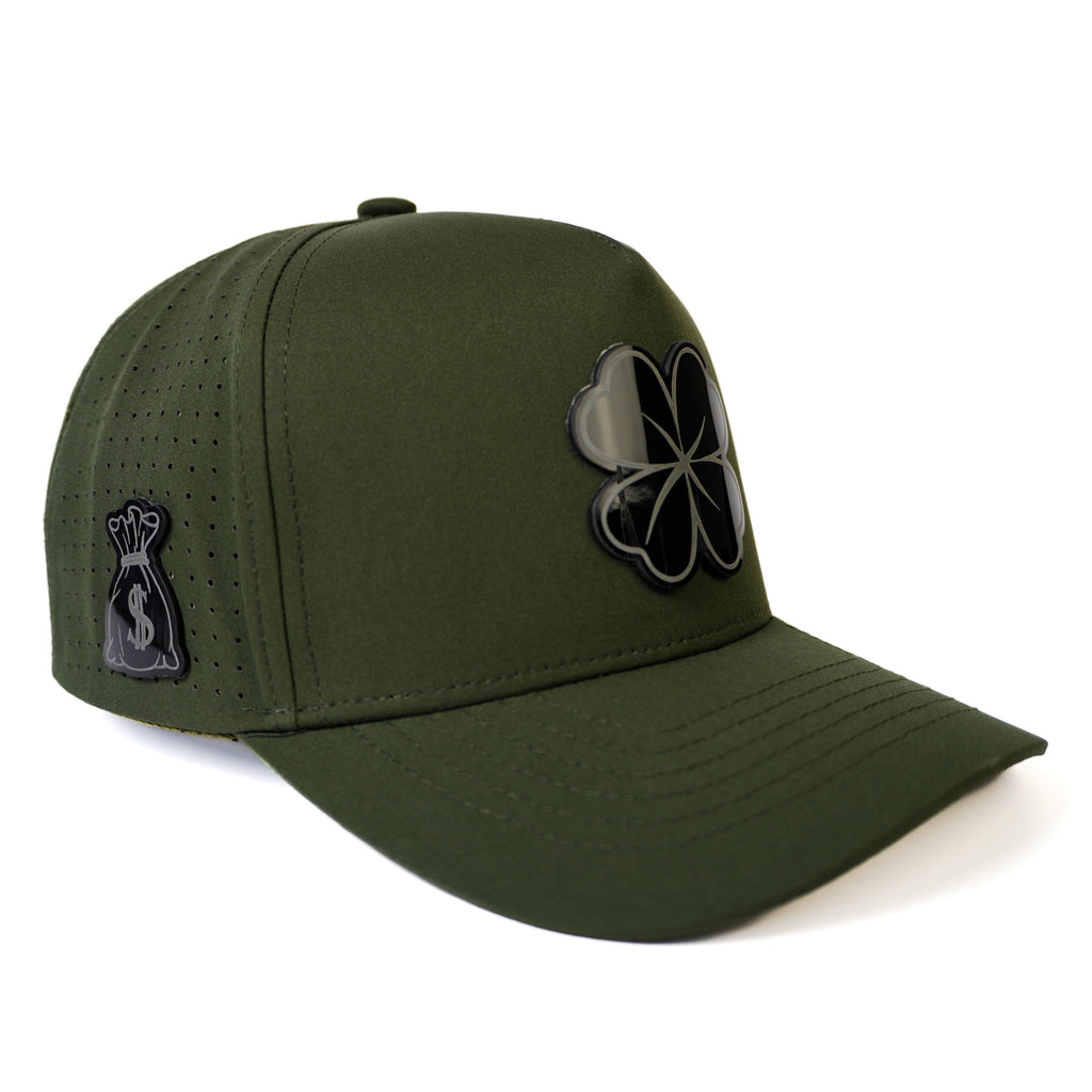 Trébol Snapback — Verde Olivo Hydro