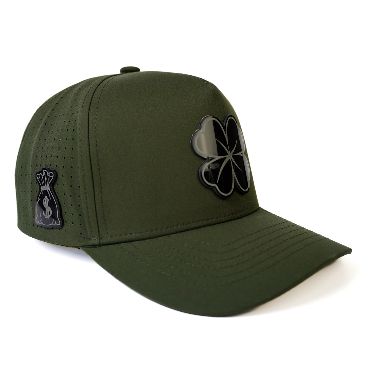 Trébol Snapback — Verde Olivo Hydro
