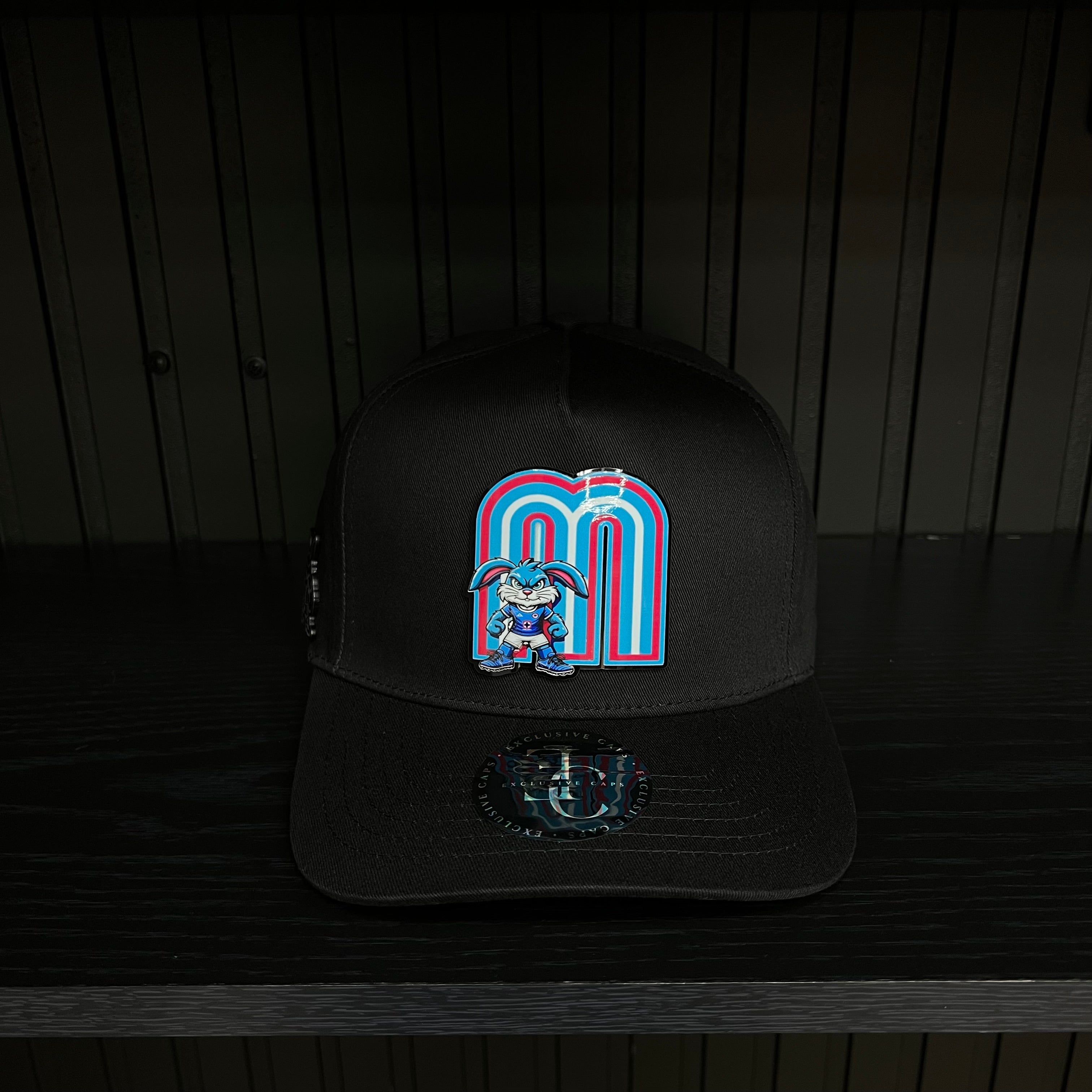 Cruz Azul Color M de México Snapback — Negro