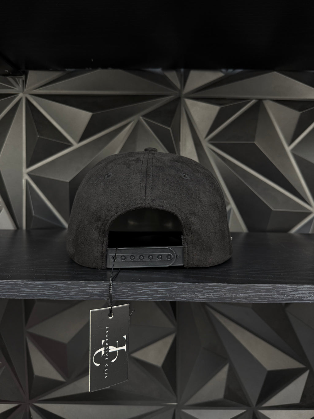 Baja California Sur México SnapBack hat-black/red suede
