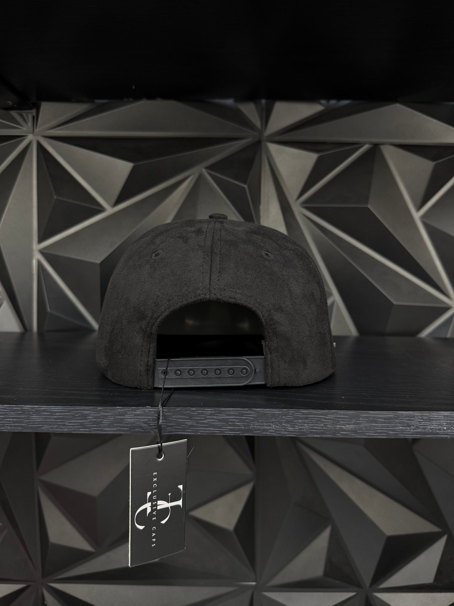 Baja California Sur México SnapBack hat-black/red suede