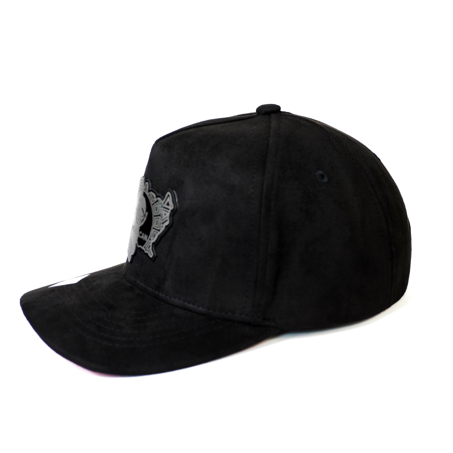Michoacán México SnapBack Hat-Black/Red Suede
