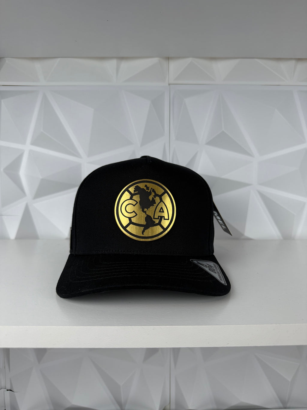 America SnapBack Gorra- Negra