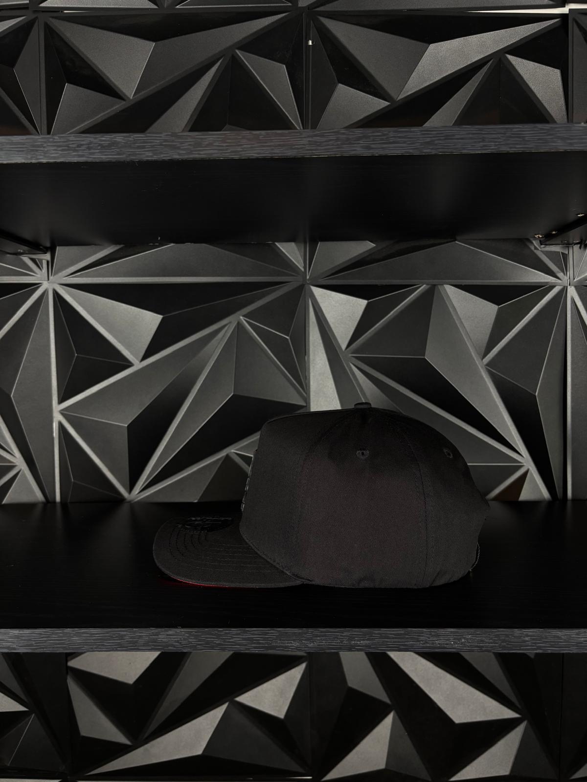 Sonora México estado SnapBack Hat-Black/Red Visor Cotton Cap