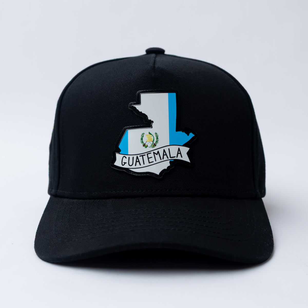 Guatemala Color Plate Snapback Hat— Negra