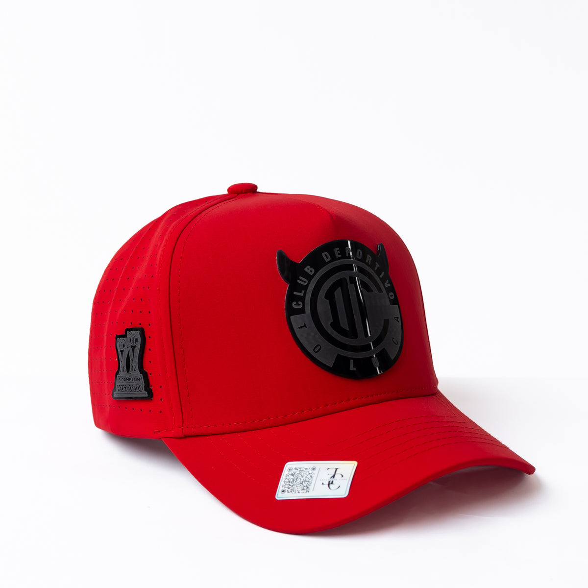 Toluca Snapback — Rojo/Negro