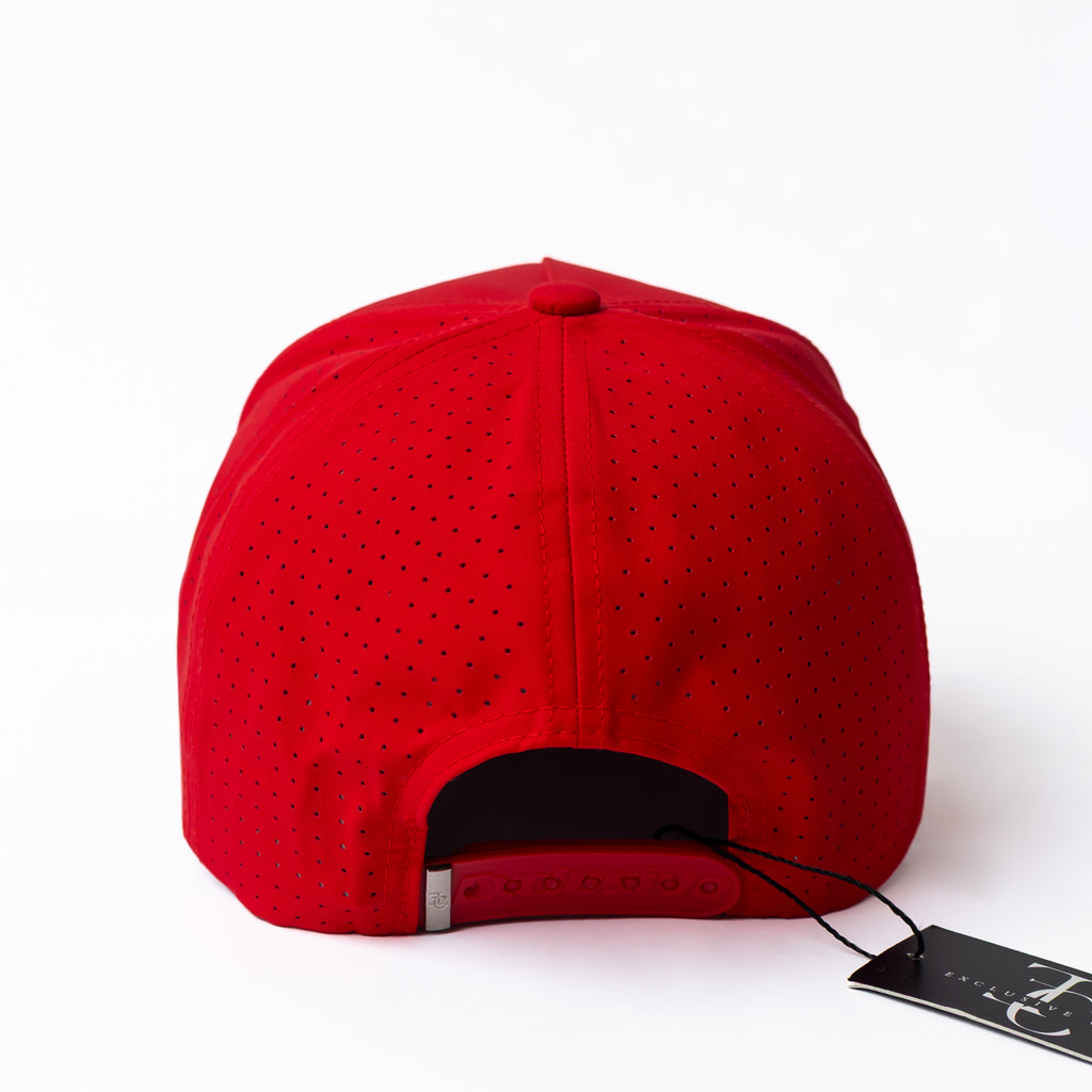 Toluca Snapback — Rojo/Negro