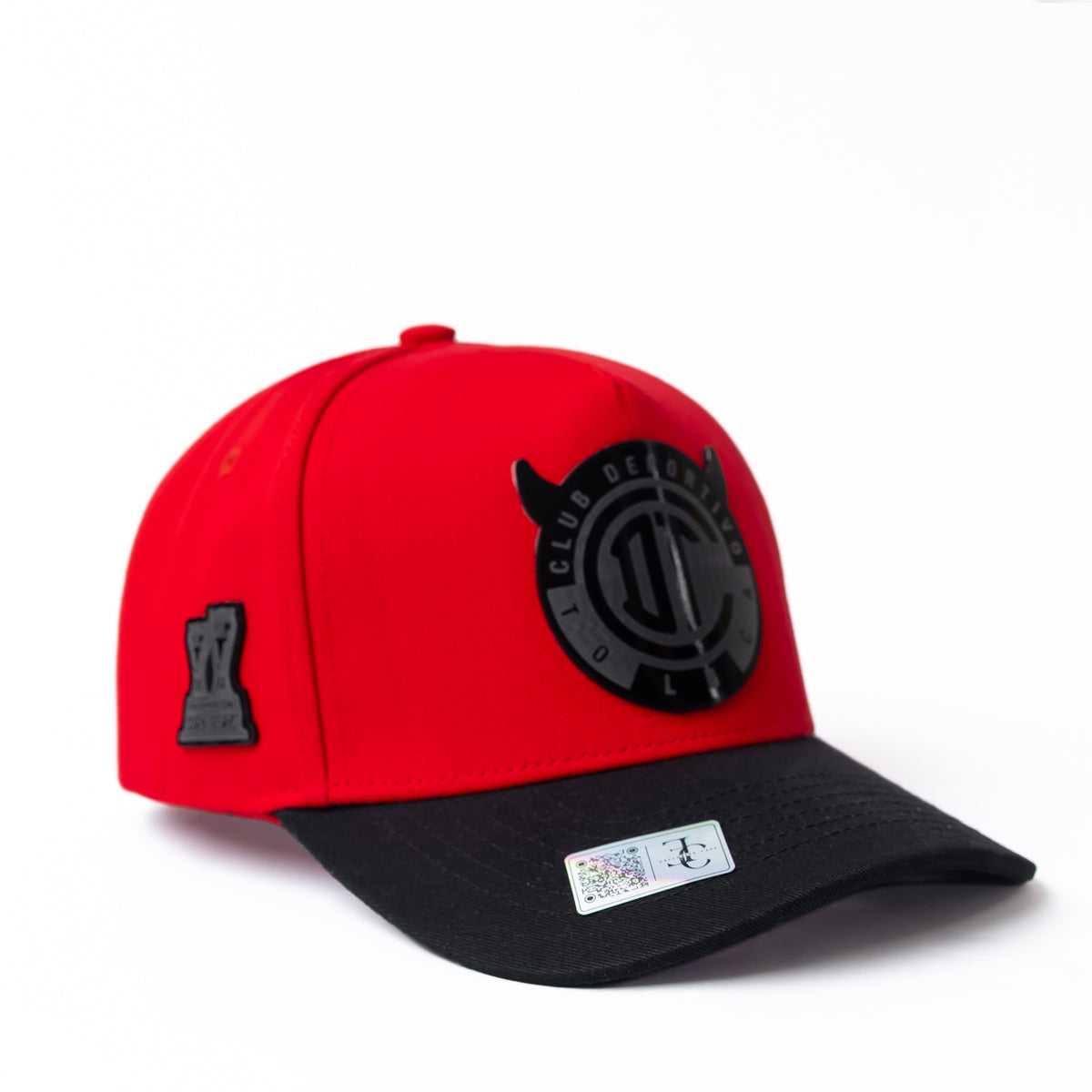 Toluca Snapback — Rojo/Negro