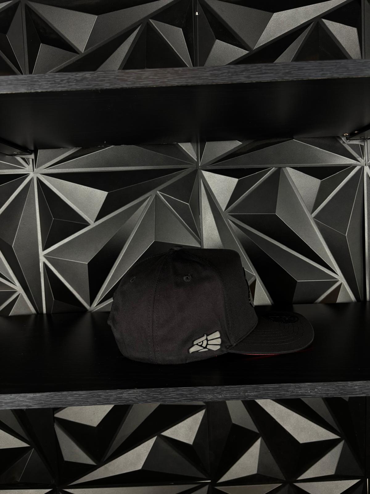 Michoacan México estado SnapBack Hat-Black/Red Visor Cotton Cap