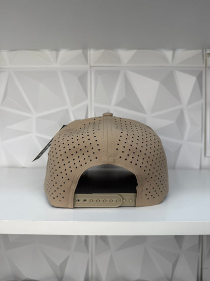 Trébol Placa SnapBack Hat-Kakhi Hydro