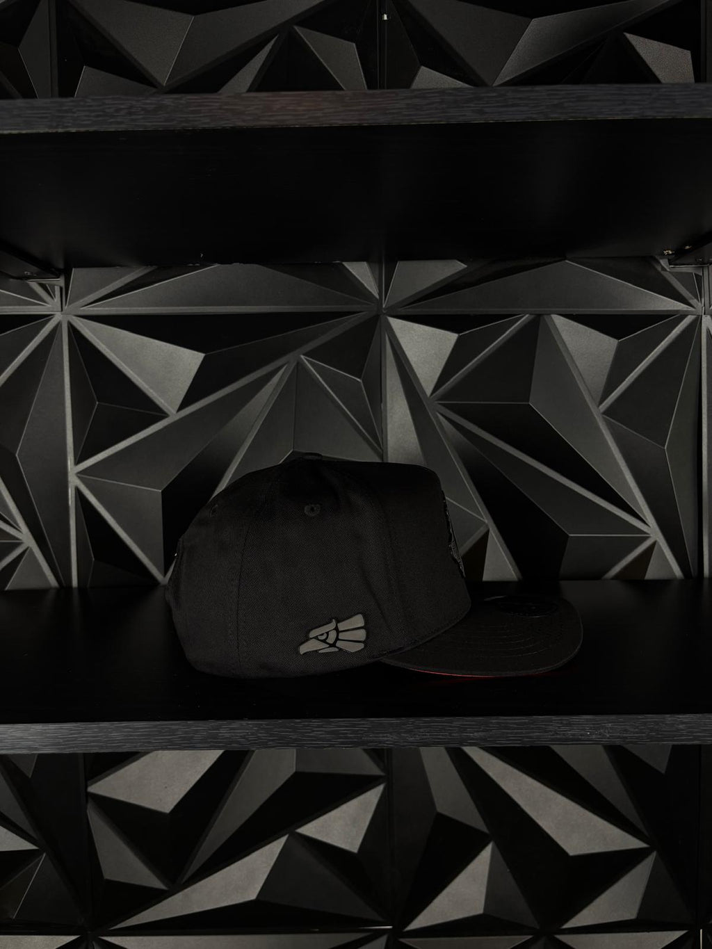 Hidalgo México estado SnapBack Hat-Black/Red Visor Cotton Cap