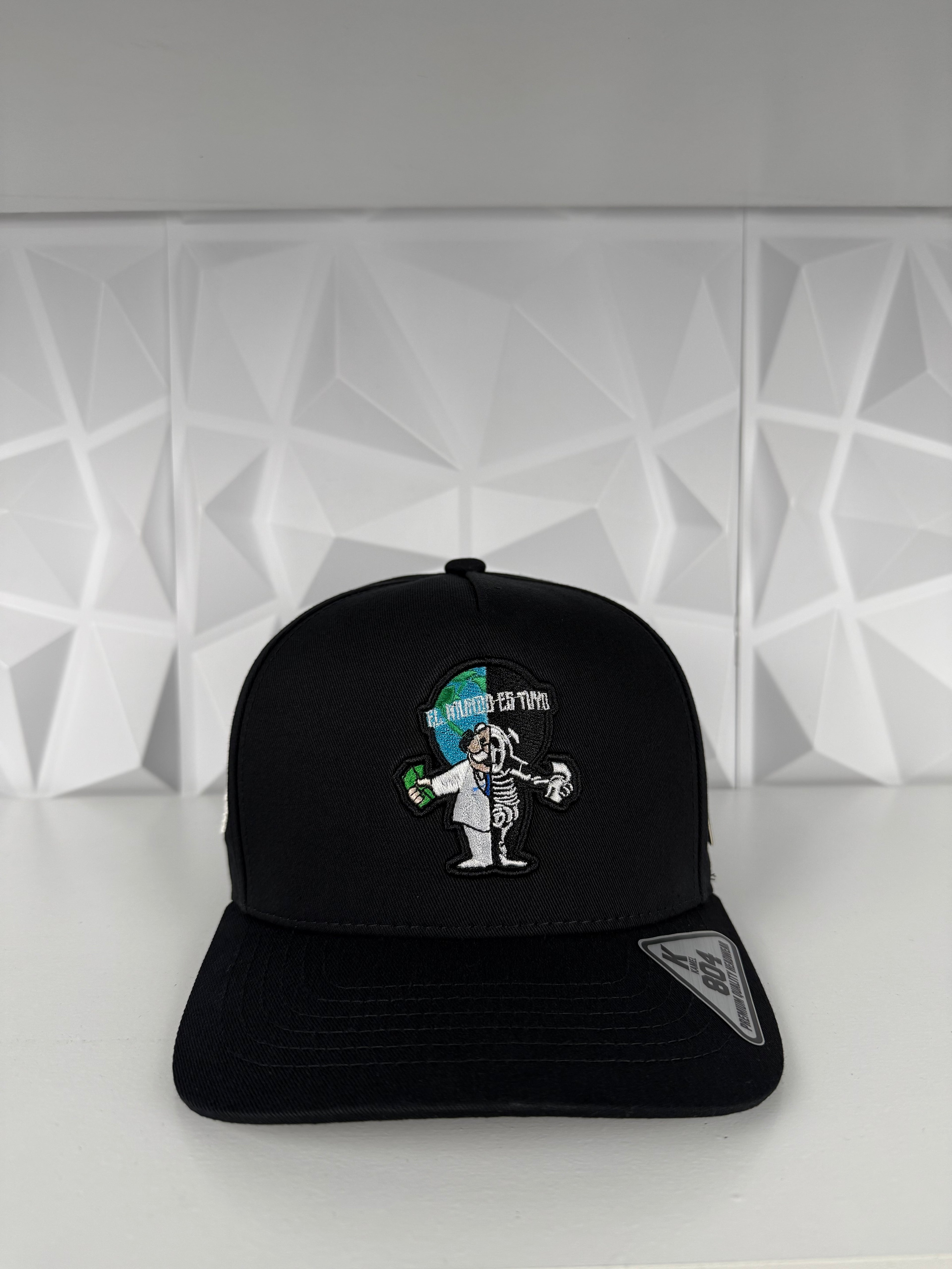 Simi Receta SnapBack Gorra-Negra