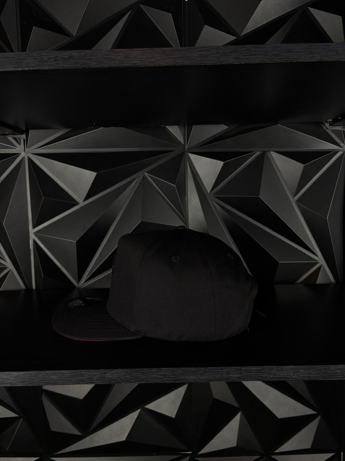 Querétaro México estado SnapBack Hat-Black/Red Visor Cotton Cap