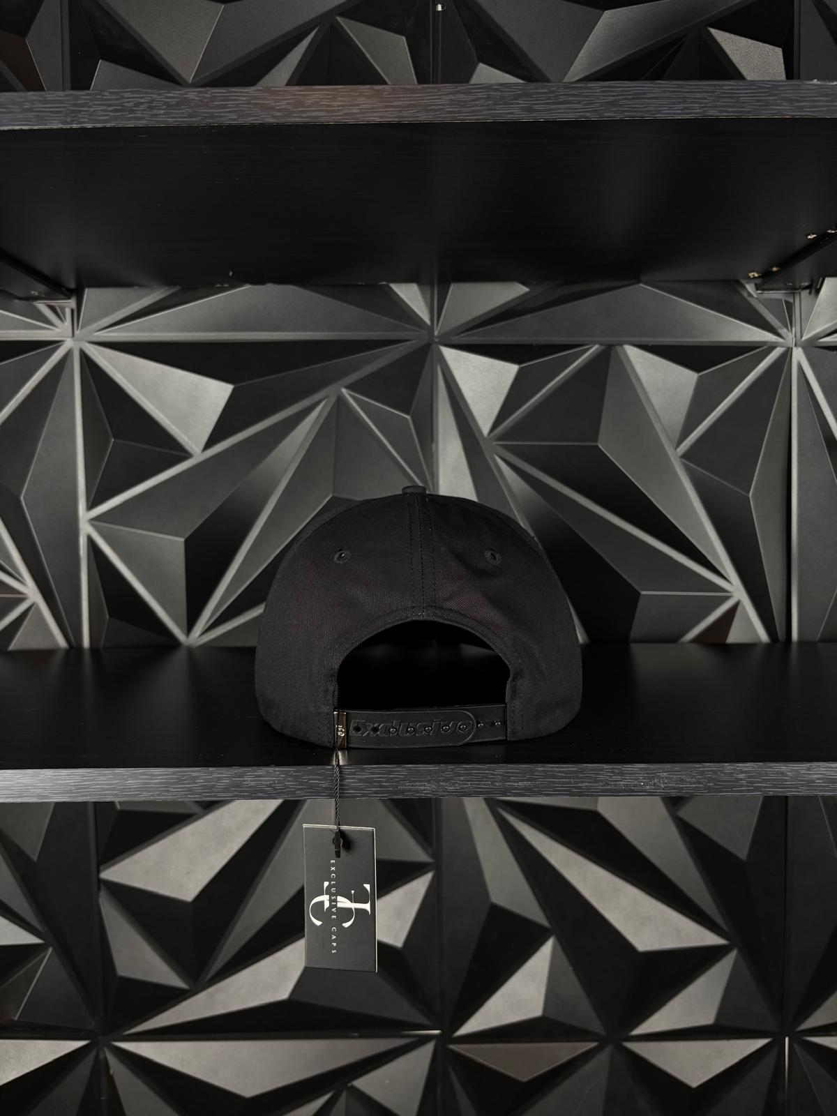 Hidalgo México estado SnapBack Hat-Black/Red Visor Cotton Cap