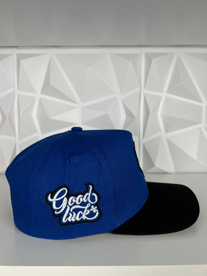 Trébol SnapBack gorra- azul