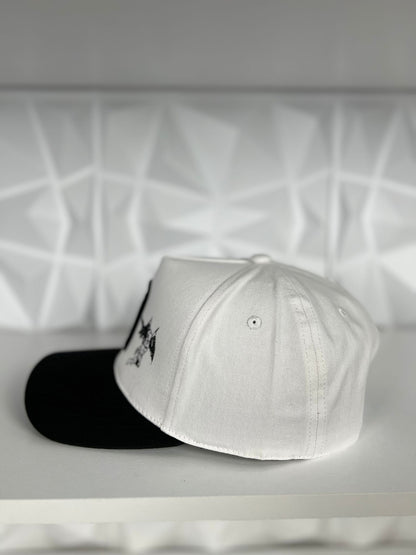 Mexico Angeles SnapBack gorra - blanca/negra