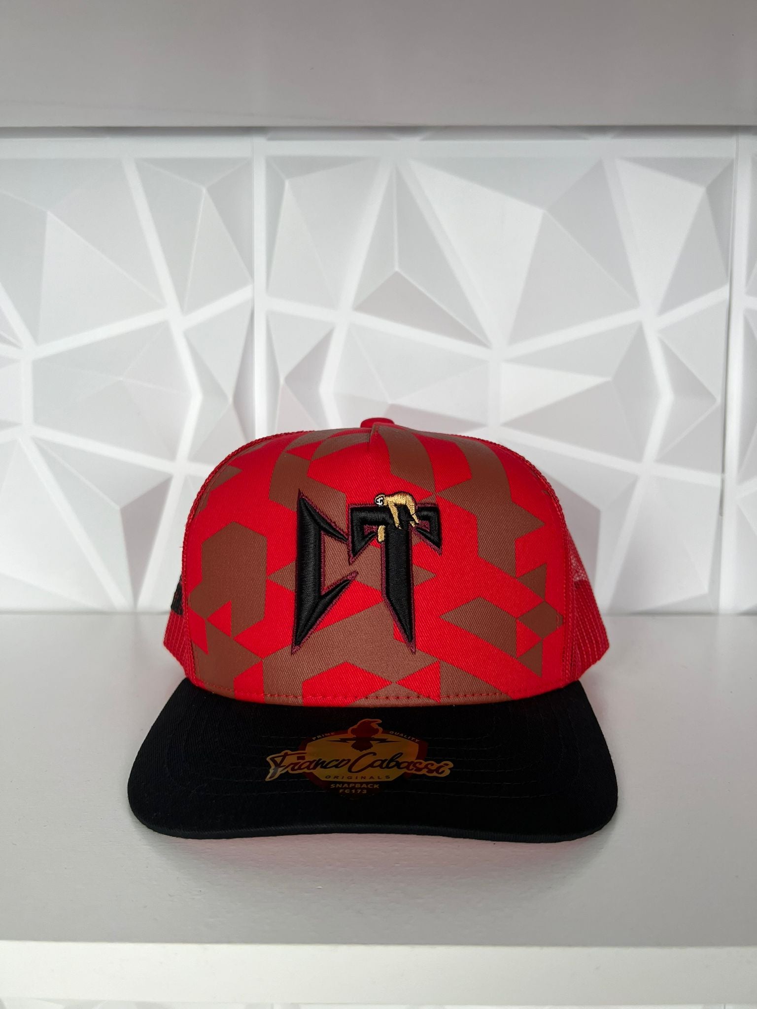 CT Nata Gorra- Roja camuflaje