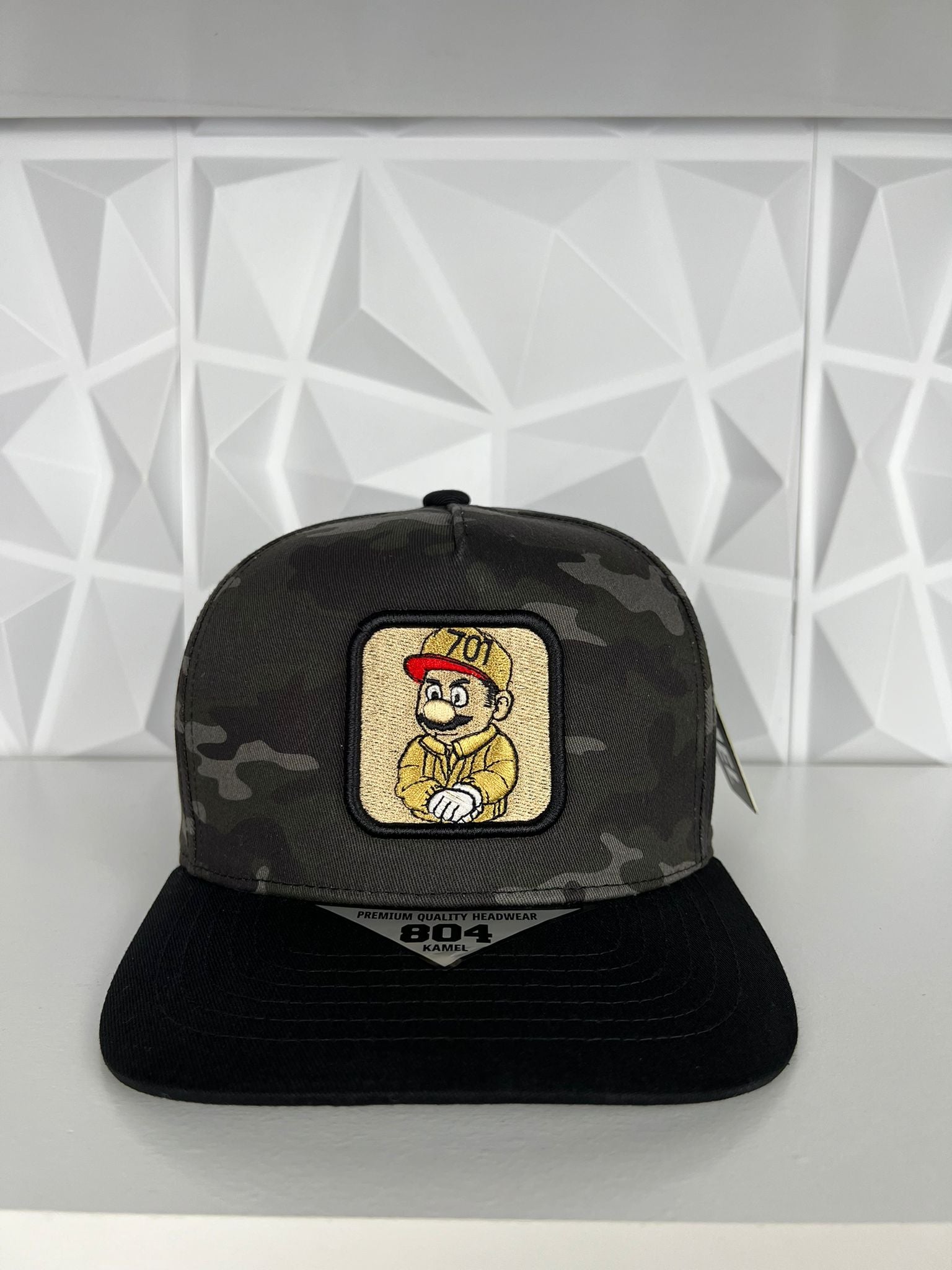 Niño de la tuna SnapBack gorra-negro camuflaje