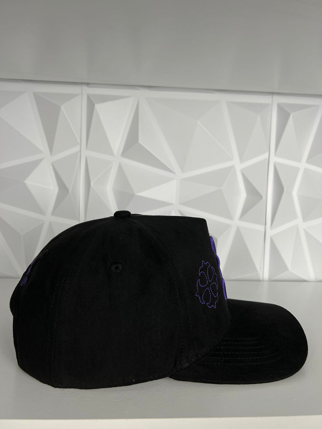 X flower’s SnapBack gorra- negra