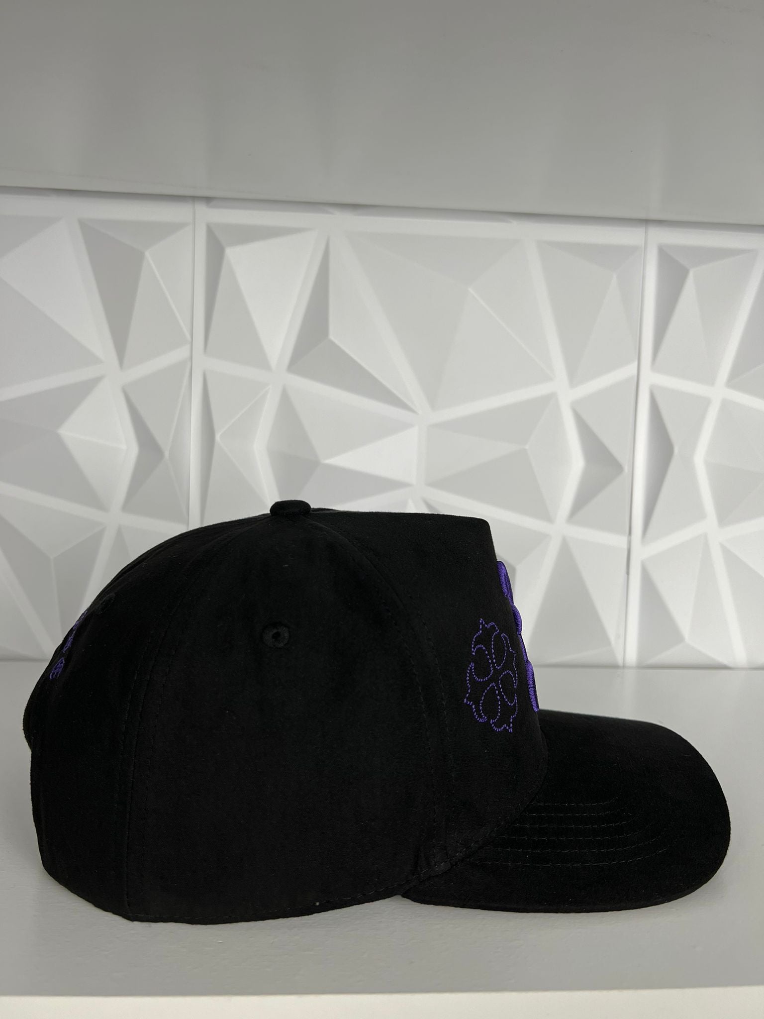 X flower’s SnapBack gorra- negra