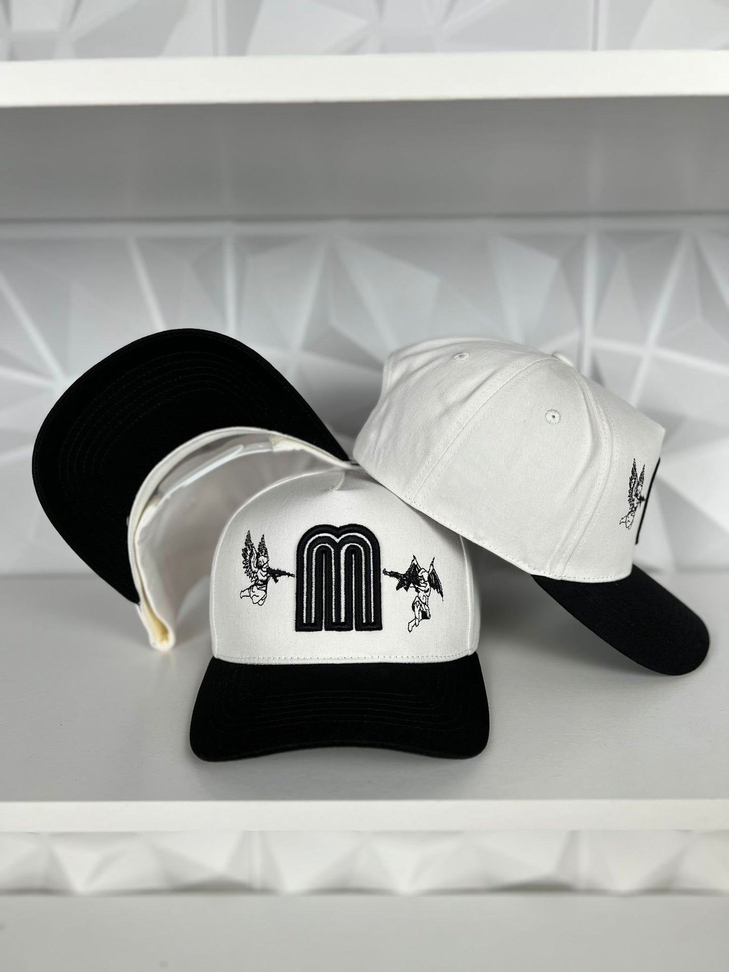 Mexico Angeles SnapBack gorra - blanca/negra