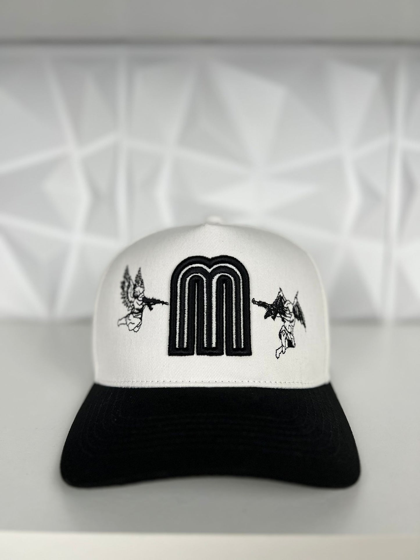 Mexico Angeles SnapBack gorra - blanca/negra