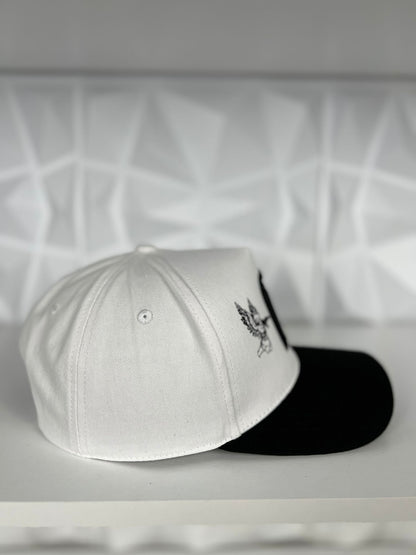 Mexico Angeles SnapBack gorra - blanca/negra