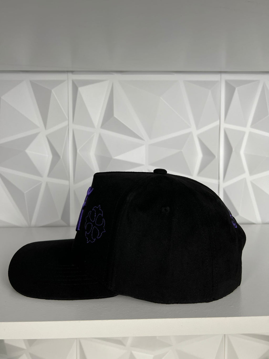 X flower’s SnapBack gorra- negra