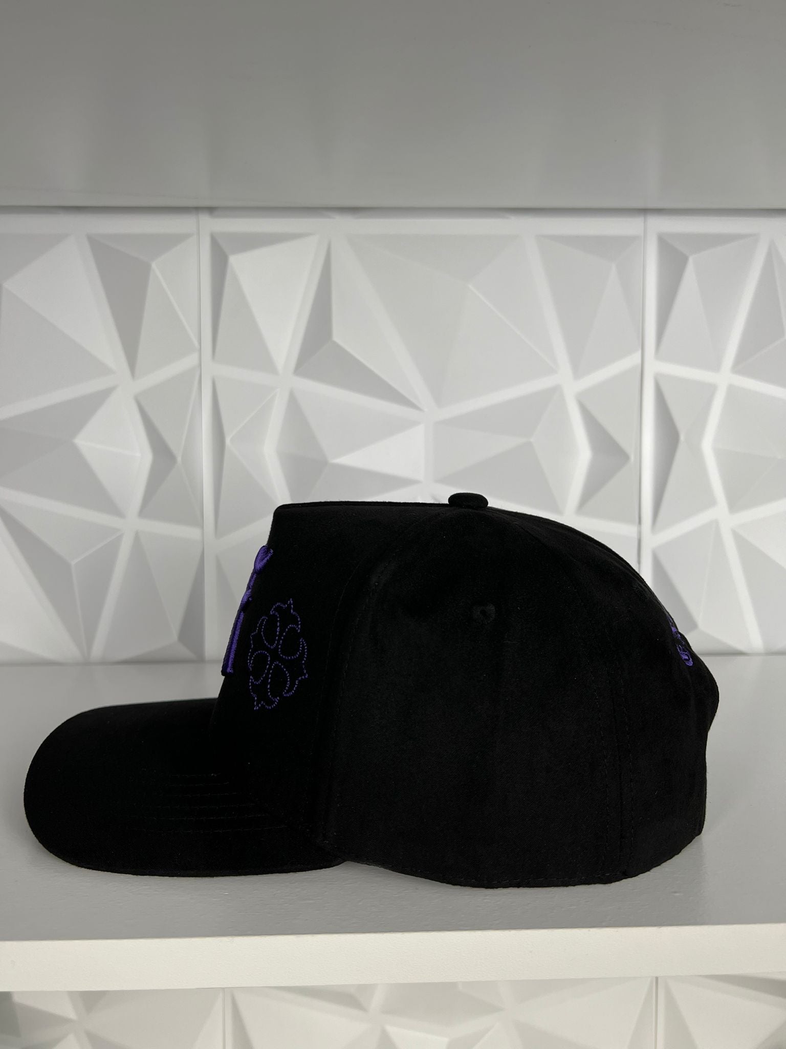 X flower’s SnapBack gorra- negra