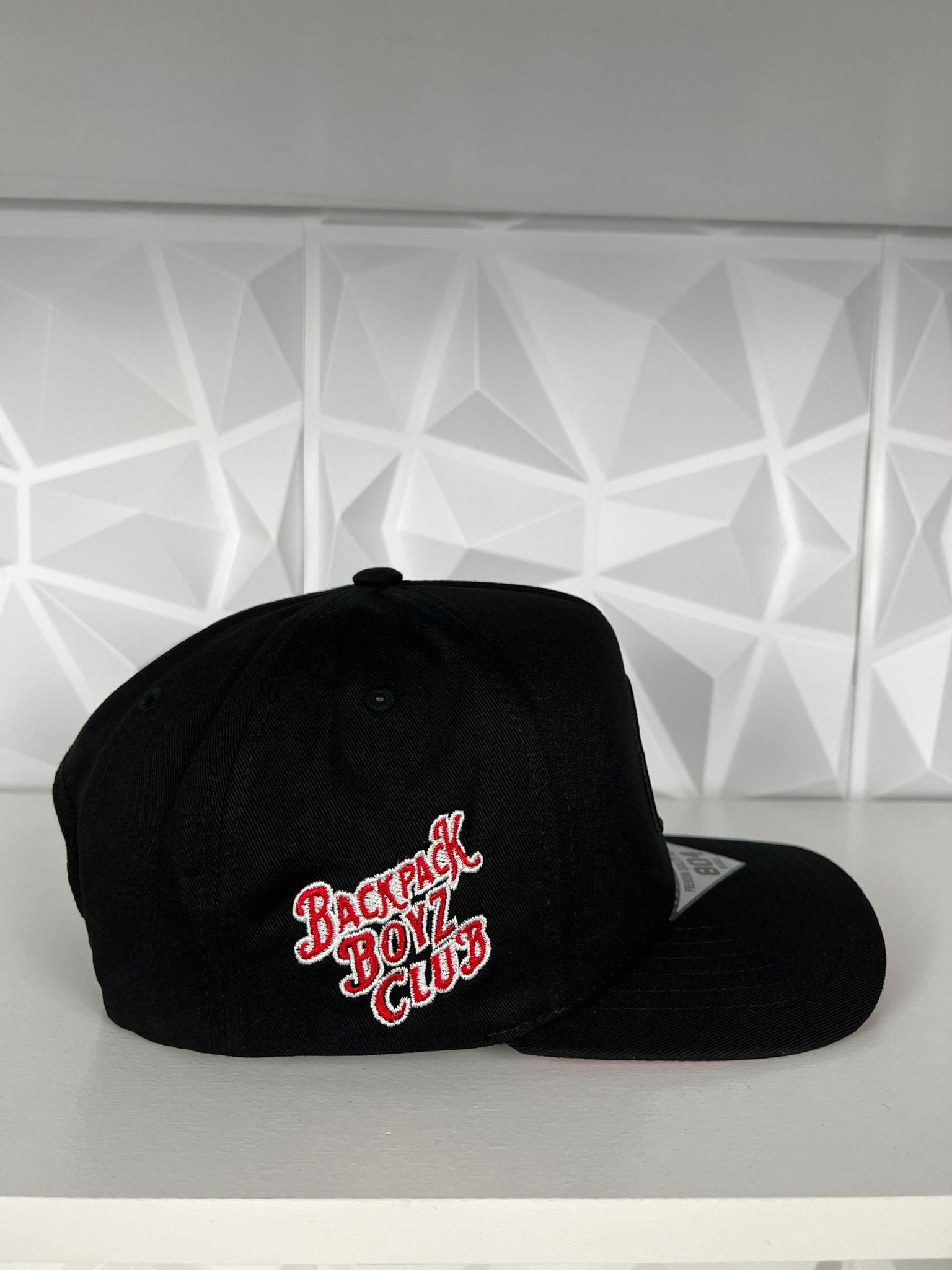 Backpack Boyz SnapBack gorra- negra/roja